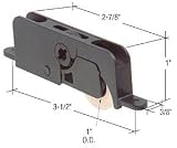 CRL 1 Steel Ball Bearing Center Groove Spring Tension Screen Roller - Package