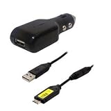 Produkt-Bild: Kfz-Ladekabel mit SUC C3 USB Kabel f&uuml;r Samsung L | M | WB | WP Serie Digitalkameras