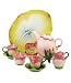 daylily heirloom tea set