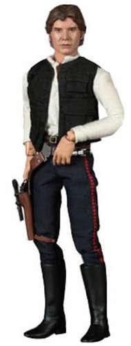 Sideshow Heroes of the Rebellion Collectibles Star Wars Deluxe 12 Inch Action Figure Han Solo: Smuggler Tatooine