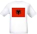 ALBANIA - ALBANIAN FLAG - Flag-series - White T-shirt