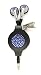 OFFICIAL SWAROVSKI Crystal Blue on Black chicBuds Earbuds Earphones