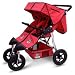 Tike Tech Double Trax360 Stroller - Red Image
