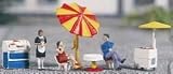 Sidewalk Cafe Figure/Accy Set HO NOC11524