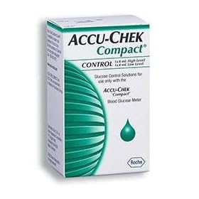 ACCU-CHEK Compact Blue Control Solution Box: 2