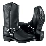 River Road Ranger Harness Boots - 9/Black