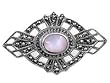 Sterling Silver Brooch - Pink Mother of Pearl
