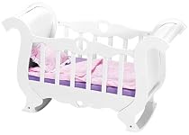 Melissa & Doug Deluxe Wooden Doll Furniture - Crib