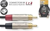 Produkt-Bild: Stagg 3ft Twin RCA Male to RCA Female Deluixe Cable