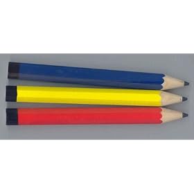 3pc Giant Pencil Set - Perfect for small hands
