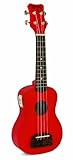 UPC 400912641894 product image for Kohala KT-STRD Tiki Soprano Ukulele with Tuner, Red | upcitemdb.com
