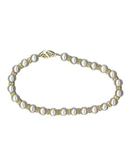 Cultured Pearl & Yellow Gold Bracelet in 14K Yellow Gold