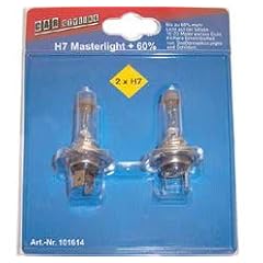 2x H-7 Masterlight +60% mehr Licht 12 V ? 55 W 10-20 Meter weitere Sicht und bessere Reflexion Sockel PX26d