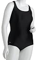 Speedo Women's Aquatic Xtra Life Lycra Solid Moderate Long Ultraback Swimsuit