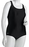 Speedo Women's Aquatic Xtra Life Lycra Solid Moderate Ultraback Swimsuit, Black, 18