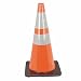 Orange Traffic Cone with 6in. 3M Reflective Collar
