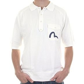 Evisu short sleeve polo shirt