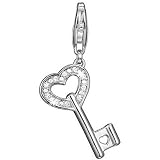 charms VINANI Charms Anhänger Muschel Silber 925 HMU