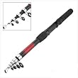 Como 80 Inch 6 Sections Portable Telescoping Fishing Rod Pole