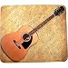 MOUSE PAD SHEET MUSIC ACOUSTIC GUITAR