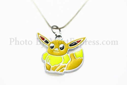 Pokemon Center Dual Faces Necklace - Eevee W/free Gift Box