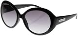 CHINESE LAUNDRY Vintage Style Round Sunglasses (Black), OS, Black, 460191