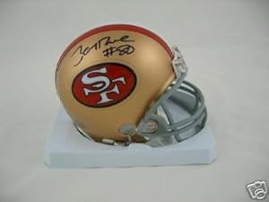 Jerry Rice Hall of Fame Signed Autograph San Francisco 49ers Mini Helmet Authentic Certified Coa