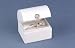 White Treasure Chest Ring Box