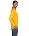 Gildan Heavy Cotton Ladies Missy Fit Long-Sleeve T-Shirt, Large, GOLD