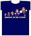 Super Nintendo Mario Tshirt: Survival of the Fittest