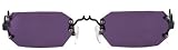 Vampire Dracula Costume Sunglasses Purple Glasses