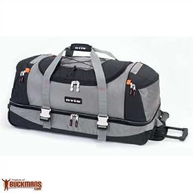 Otis 35 Wheeling Cargo Duffel Bag, Silver/Black