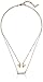 Lucky Brand Double Layer Necklace, 16.0''