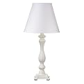 Simply Shabby Chic Resin Candlestick Table Lamp - Small