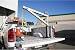 4' Folding Crane With Manual Hoist, 15' Strap & 15x15 Surface Mount Kit