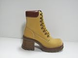 Steve Madden 'Hawk' Leather Construction Style Boot (Tan)