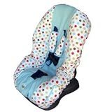 Cocoa Sky Dot Toddler Car Seat Cover