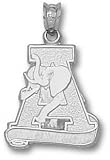 Alabama Crimson Tide Solid Sterling Silver ''A'' Pendant