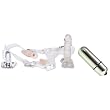 Doc Johnson Jenna's Vac-U-Lock See Thru Harness with Accessories Adult Sex Toy Kit