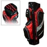 ProSimmon Golf 14 Way Divider Cart Bag Red & Silver