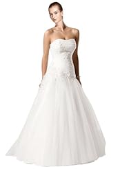 Sweetheart Lace-Up Applique Sheath Organza/Tulle  Dress with a Brush/Sweep Train 