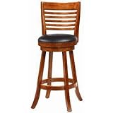 29H SWIVEL STL CUSHN SEAT,F/L.CHERRY