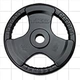 TKO TriGrip Rubber Plate 45 lb.