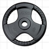 TKO TriGrip Rubber Plate 45 lb.
