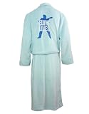Elvis Presley Lives Light Blue Bathrobe, One Size