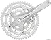 Shimano FC-2303 Crankset Silver 175 x 52/42/30