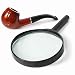 Sherlock Holmes Costume (Pipe & Magnifying Glass Only)