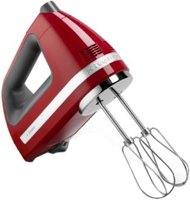 KitchenAid KHM720ER 7-Speed Digital Hand Mixer, Empire Red
