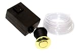 Single Outlet Garbage Disposer DF-301-PB Air Switch Controller Kit Polished Brass