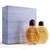 OBSESSION MEN/CALVIN KLEIN BLUE/WHITE BOX SET VALUE $93 (M)